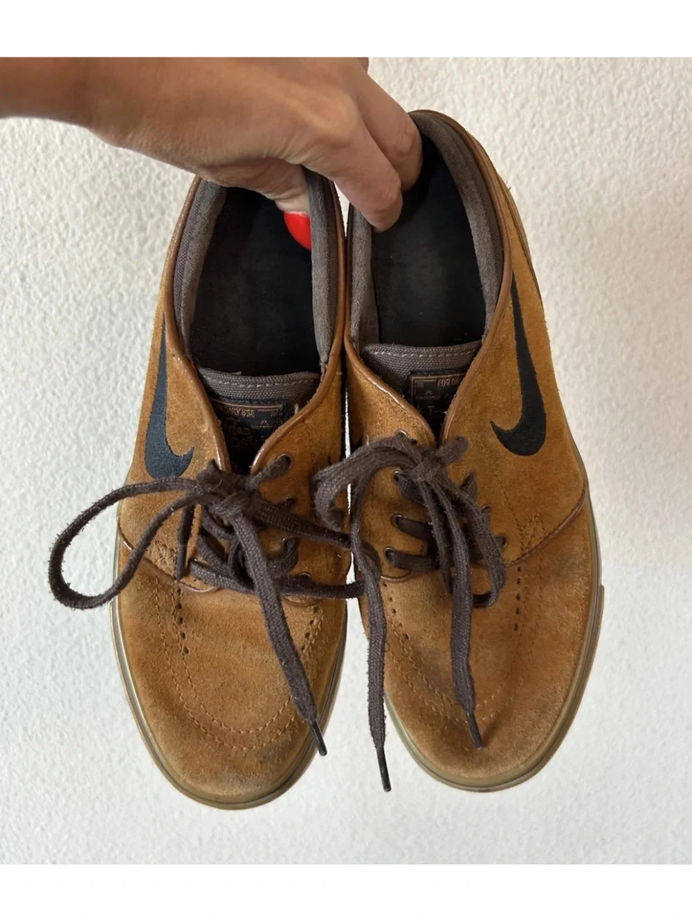 Nike SB Zoom Stefan Janoski Hazelnut Brown Suede Gum 333824-214 Men 6